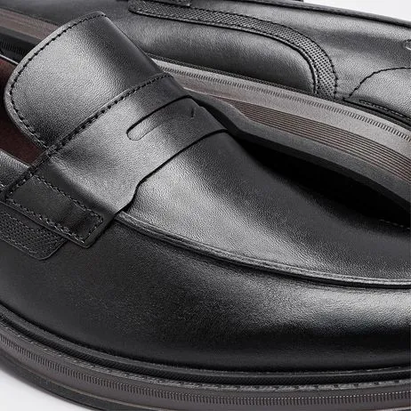 Sapato Social Noah de Couro Preto